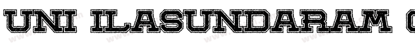 Uni IlaSundaram 09字体转换